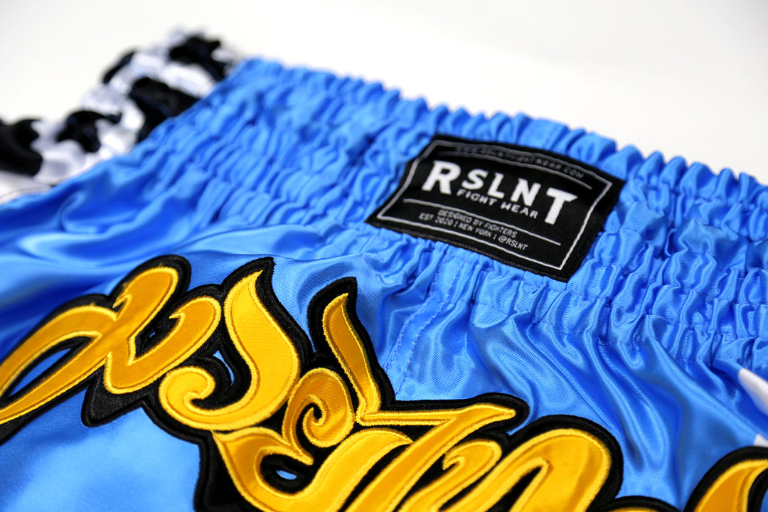 Ice C.R.E.A.M. Muay Thai Shorts – RSLNT Fight Wear
