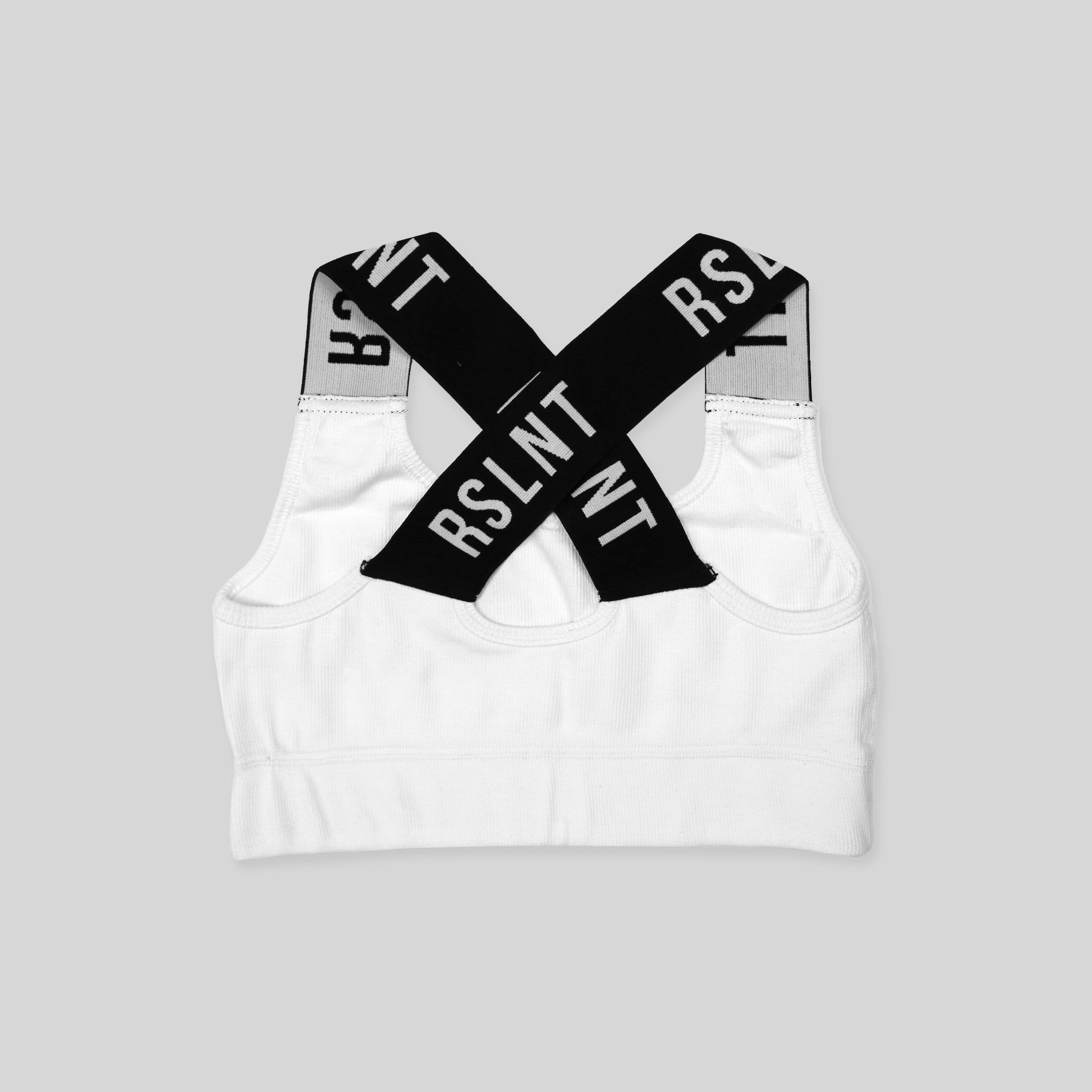 Elite One Strap Sports Bra White – OneMoreRep