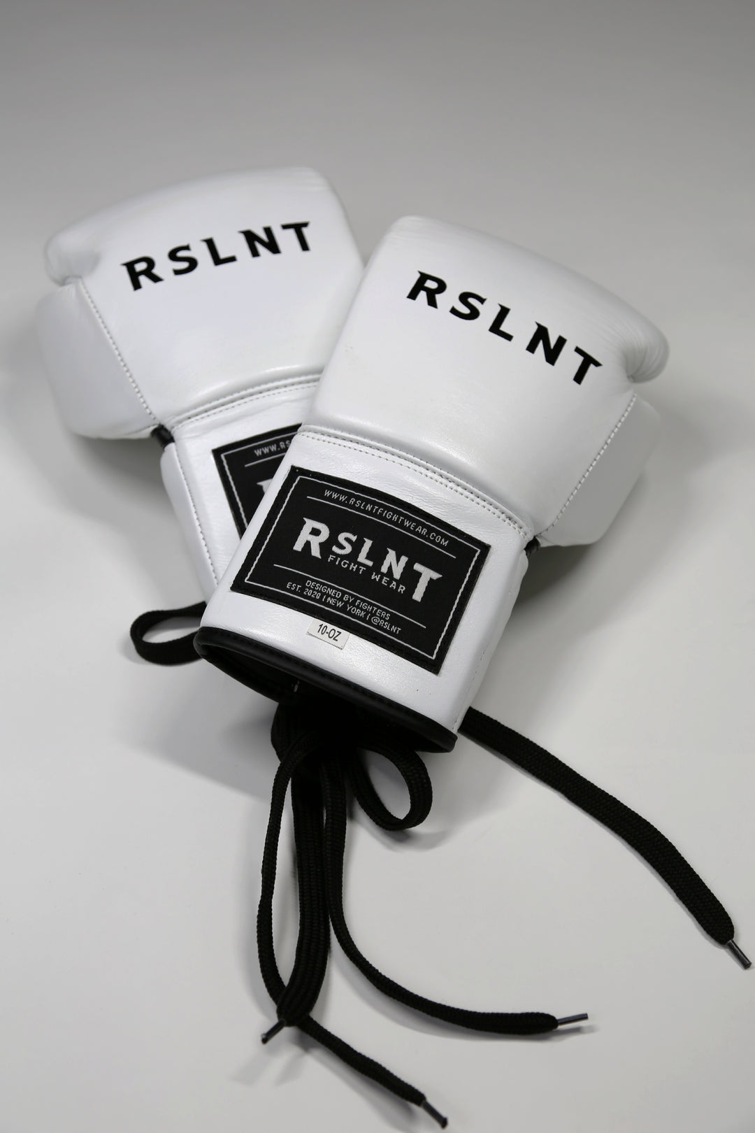 "RSLNT" Premium Lace Up Leather Gloves