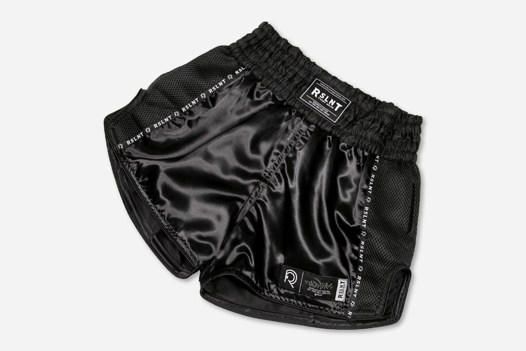 "Noir" Muay Thai Shorts