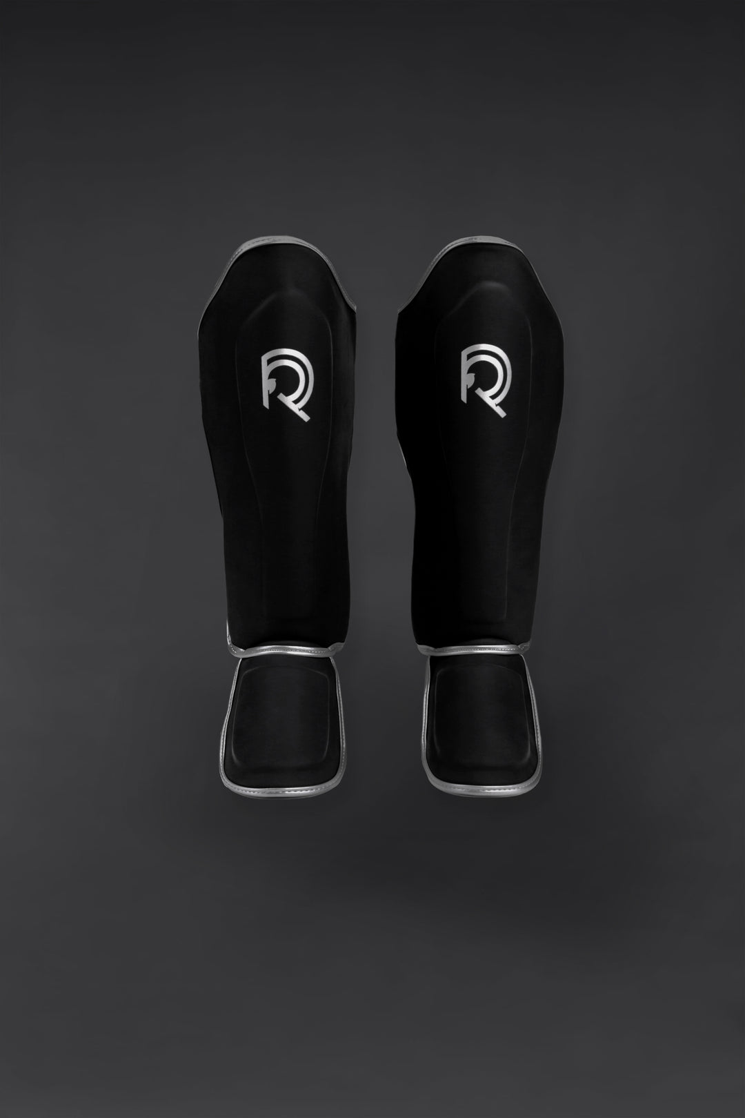 Shin Guards (Matte Black / Silver)