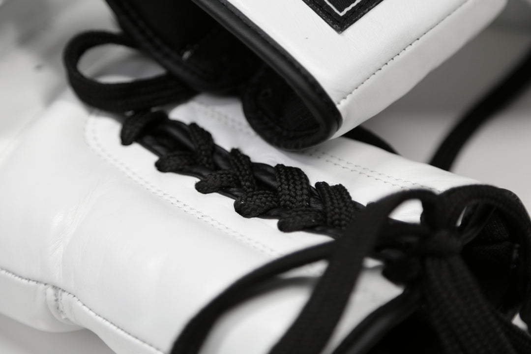 "RSLNT" Premium Lace Up Leather Gloves