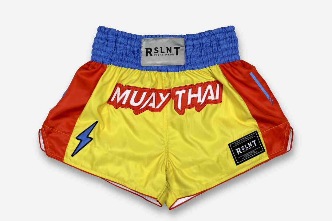 Primary Muay Thai Shorts – RSLNT Fight Wear