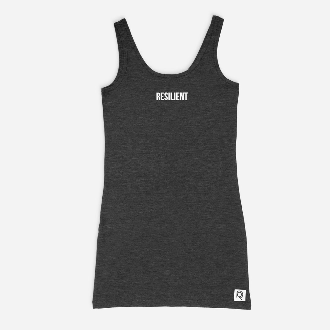 “RESILIENT" Women's Fitted Tank Top