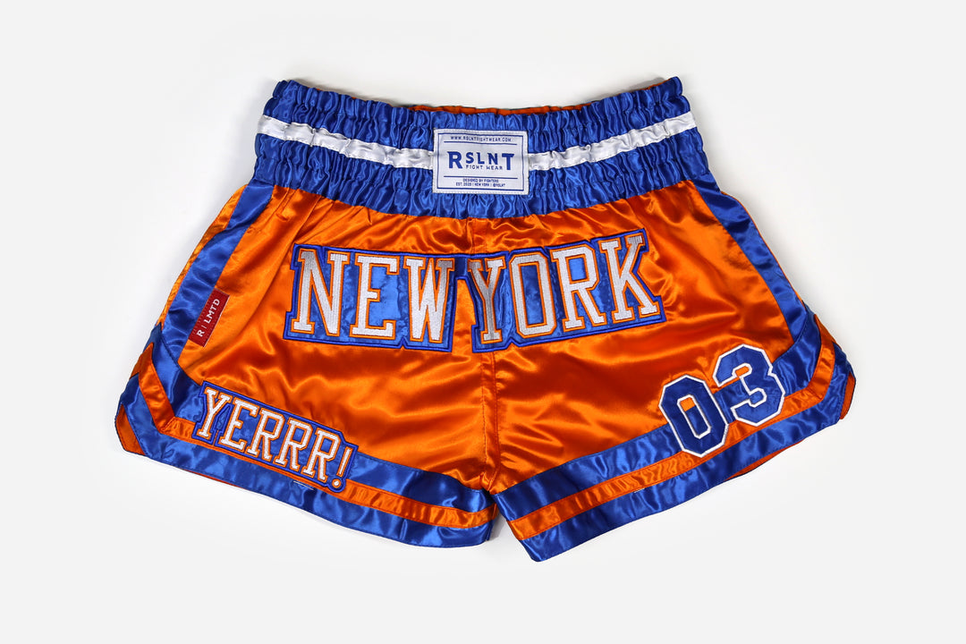 "Yerrr! New York 3.0" Muay Thai Shorts