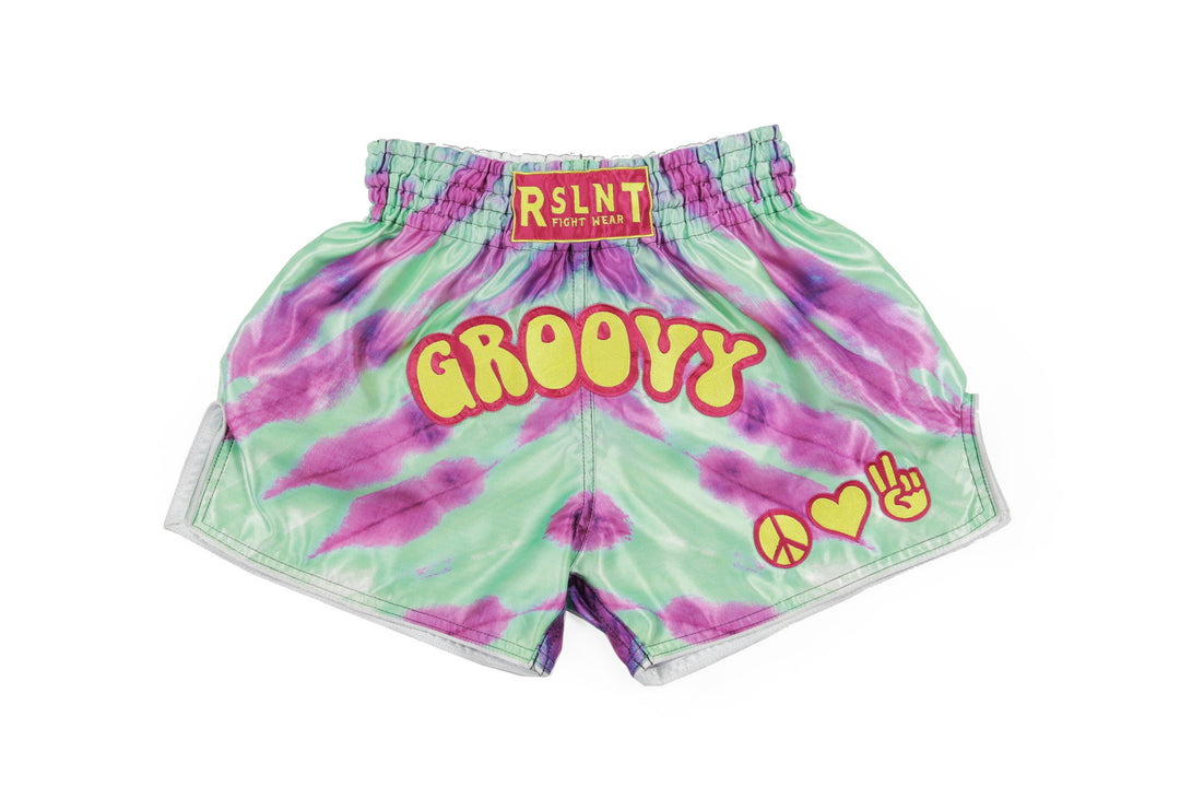 Groovy: Muay Thai Dye Shorts (Light)