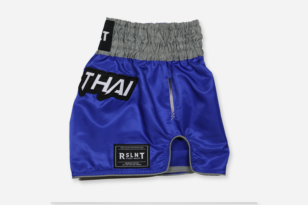 "Versus" Muay Thai Shorts (Blue)
