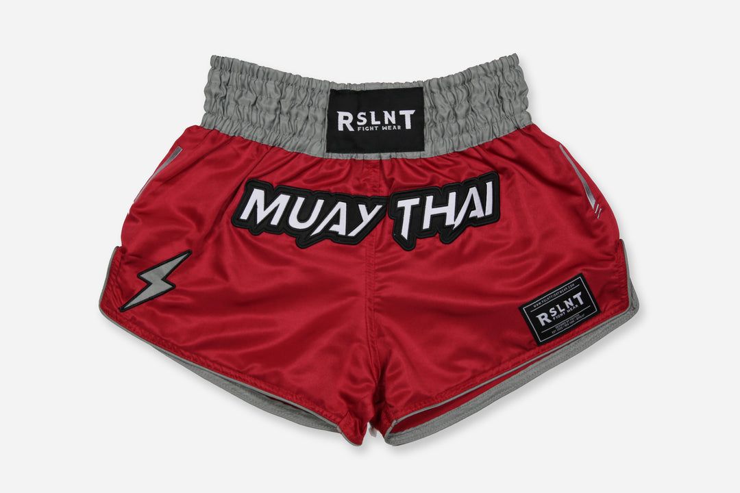 "Versus" Muay Thai Shorts (Red)