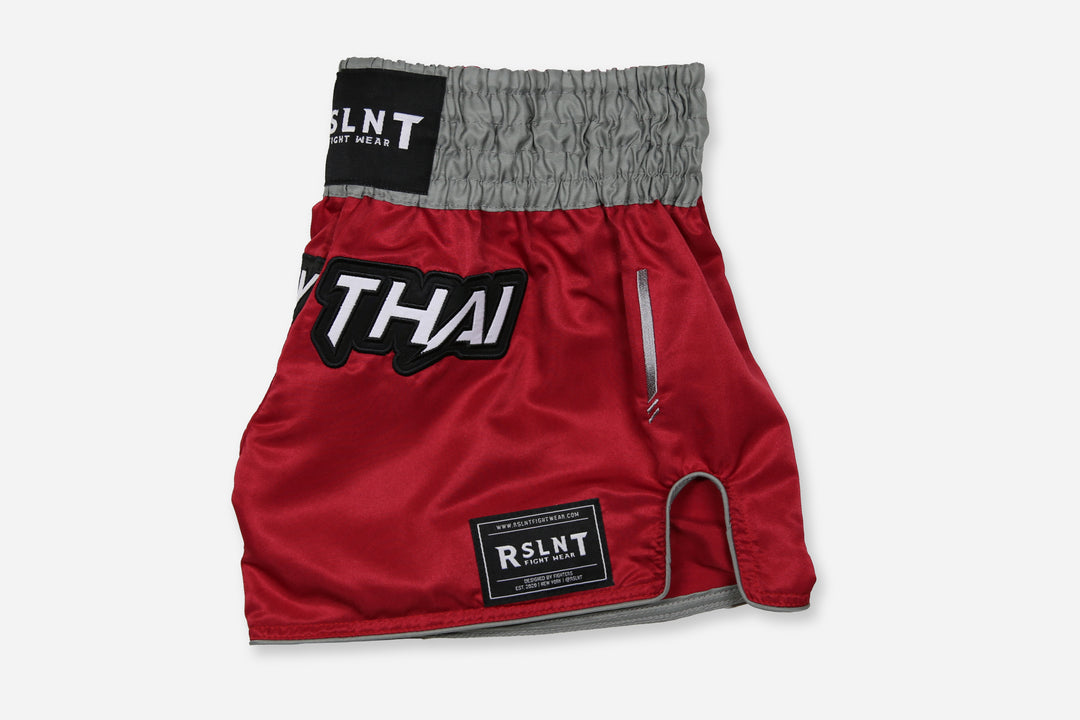 "Versus" Muay Thai Shorts (Red)